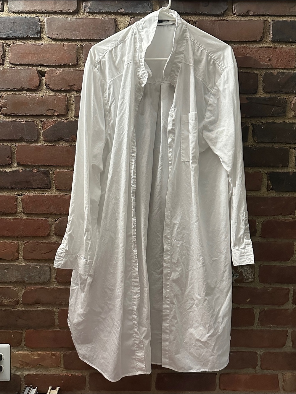 VELVET HEART button front side Slits tunic shirt top xl